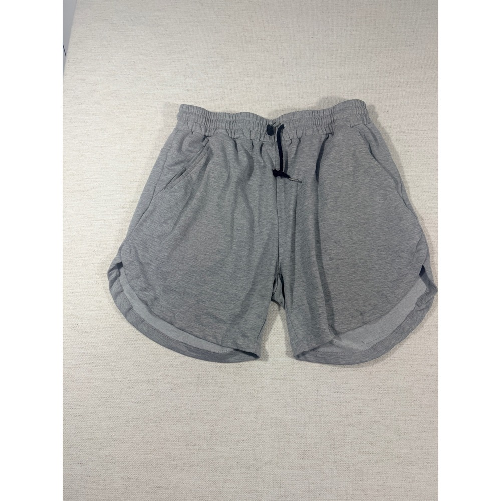 Coofandy Athletic Shorts Mens 42 Gray Good Gym Bodybuilding Dolphin Hem
